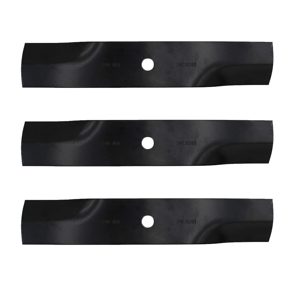 (3) Mower Blades 793802 600900 Fits Hustler Zero Turn Mower Mini FasTrak Mini Z