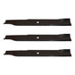 Qty 3: High Lift Blade
 Fits Hustler Replaces 602771