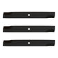 Qty 3: High Lift Blade
 Fits Dixon Replaces 12421
