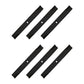 Qty 6: High Lift Blade Fits Exmark Replaces 1-613250