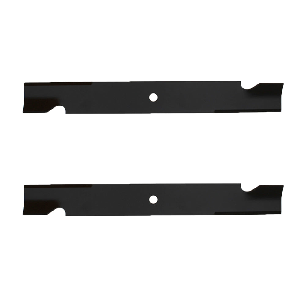 Qty 2: Notched High Lift Mower Blade Fits Dixie Chopper Replaces 30227-60