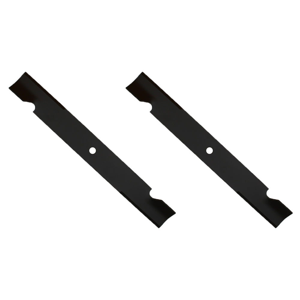 Qty 2: Notched High Lift Mower Blade Fits Dixie Chopper Replaces 30227-60