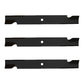New 3 Pack Hi Lift Mower Blades Fits Exmark Lazer Z Turf Ranger 60" 633483
