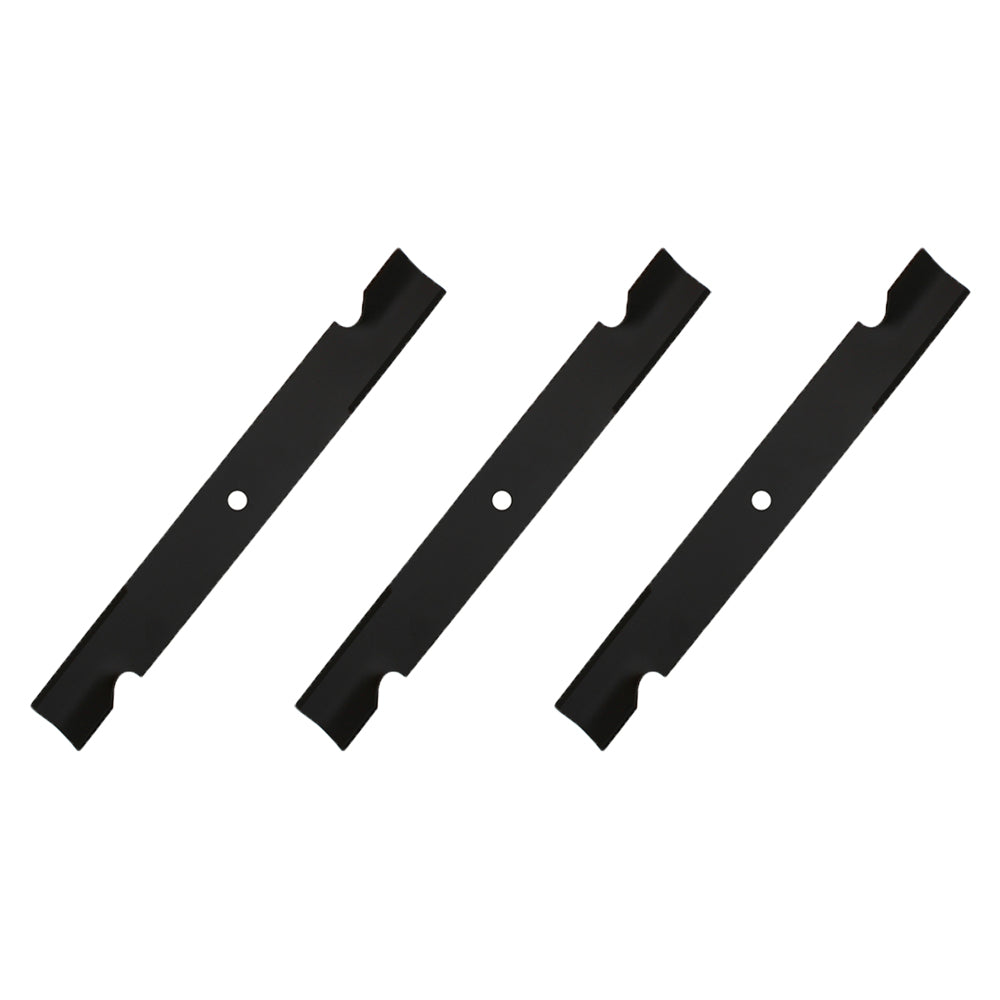 Three (3) New Mower Blades, Fits Exmark Lazer Z & Turf Ranger Models