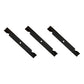 Qty 3: Notched High Lift Mower Blade Fits Bad Boy Replaces 038-2007-00