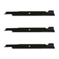 New 3 Pack Hi Lift Mower Blades Fits Exmark Lazer Z Turf Ranger 60" 633483