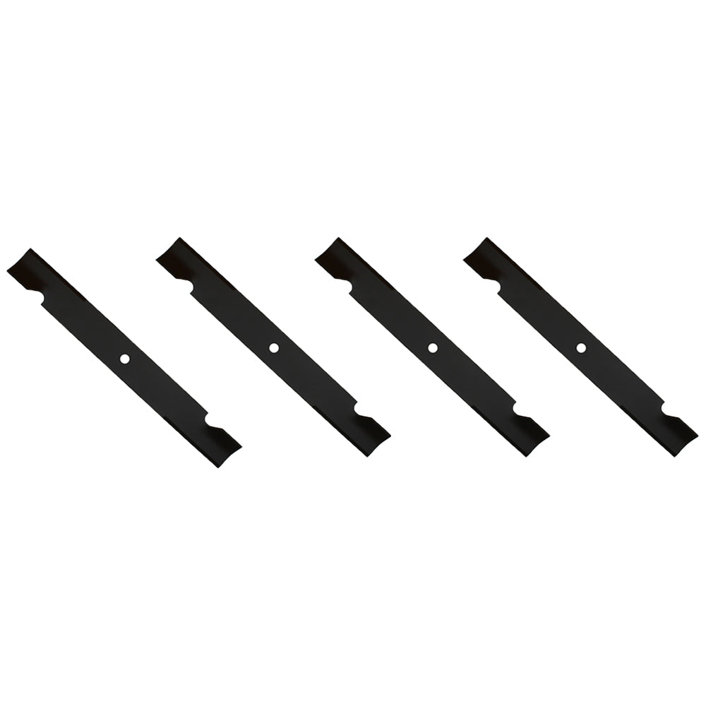 Qty 4: Notched High Lift Mower Blade Fits Toro Replaces 105-7718
