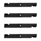 Qty 4: Notched High Lift Mower Blade Fits Ariens Replaces 08899100