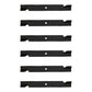 Qty 6: Notched High Lift Mower Blade Fits Ariens Replaces 08899100