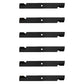 Qty 6: Notched High Lift Mower Blade Fits Ariens Replaces 08899100