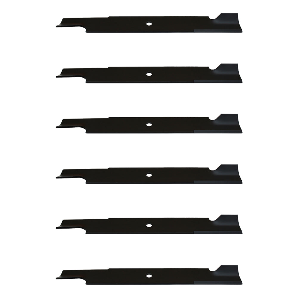 Qty 6: Notched High Lift Mower Blade Fits Ariens Replaces 08899100