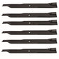 Qty 6: Mower Blade Fits Dixie Chopper Replaces 227-72H