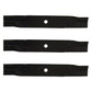 New 3 Pack High Lift Mower Blades fits Dixie Chopper 30227-50V 50"