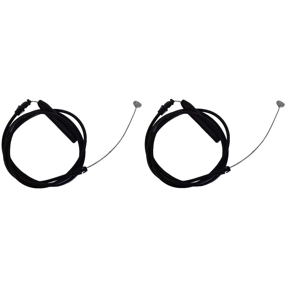Set of 2 Mower Clutch Cables 532408319 532435110 408319 435110 Fits Husqvarna