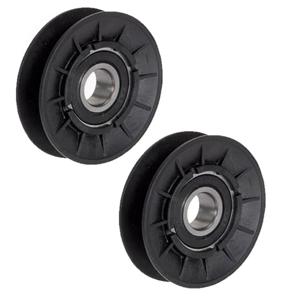 Qty 2: V Groove Idler Pulley Fits John Deere Replaces AUC20392