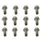 Qty 12: Thread Cutting Bolt Fits Cub Cadet Replaces 1724491