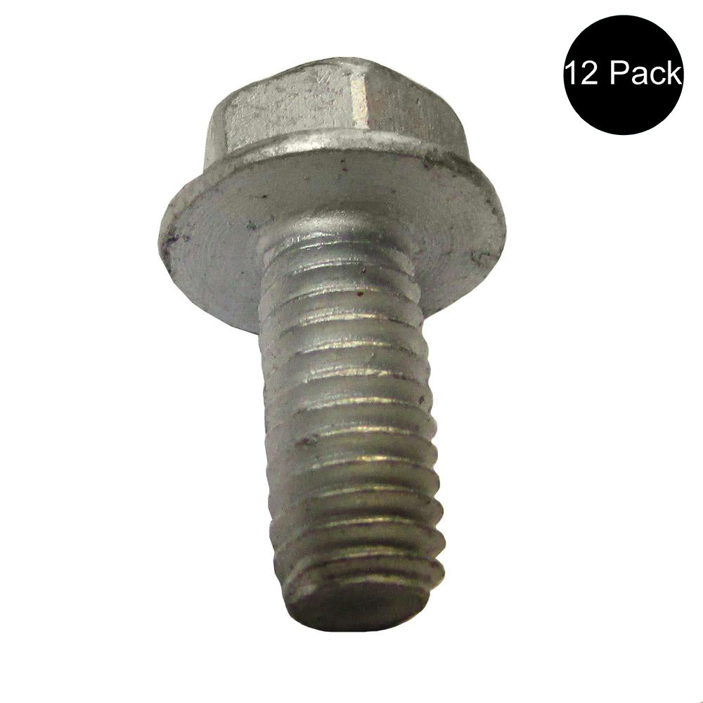 12 New Replacement Self Tapping Bolts Fits MTD 910-1260A Fits Cub Cadet 710-0650