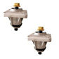 Set of 2 Spindle Assemblies fits MTD 46" Cut Star Hole Blades