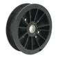 Flat Idler Pulley fits Hustler FasTrak & Mini FasTrak Mower 784504 109-0977
