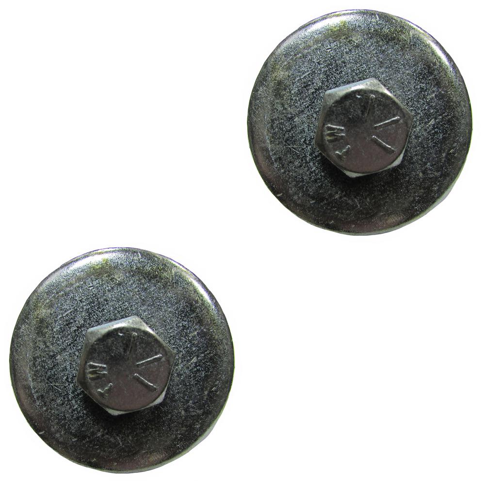 Qty 2: Blade Bolt w/ Flat Washer
 Fits Universal Products Replaces 21546301