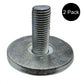 Qty 2: Blade Bolt w/ Flat Washer
 Fits Universal Products Replaces 21546301