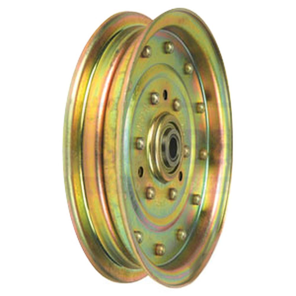 5600184 5600184 Flat Idler Pulley Fits Ferris 5021976 5102831 OD 6-3/4" ID 1/2"
