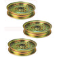 Qty 3: Flat Idler Pulley
 Fits Ferris Replaces 5021976
