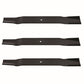 (3) Lawn Mower Blades fits Befco Finish Mower 72" Deck Replaces 000-6845