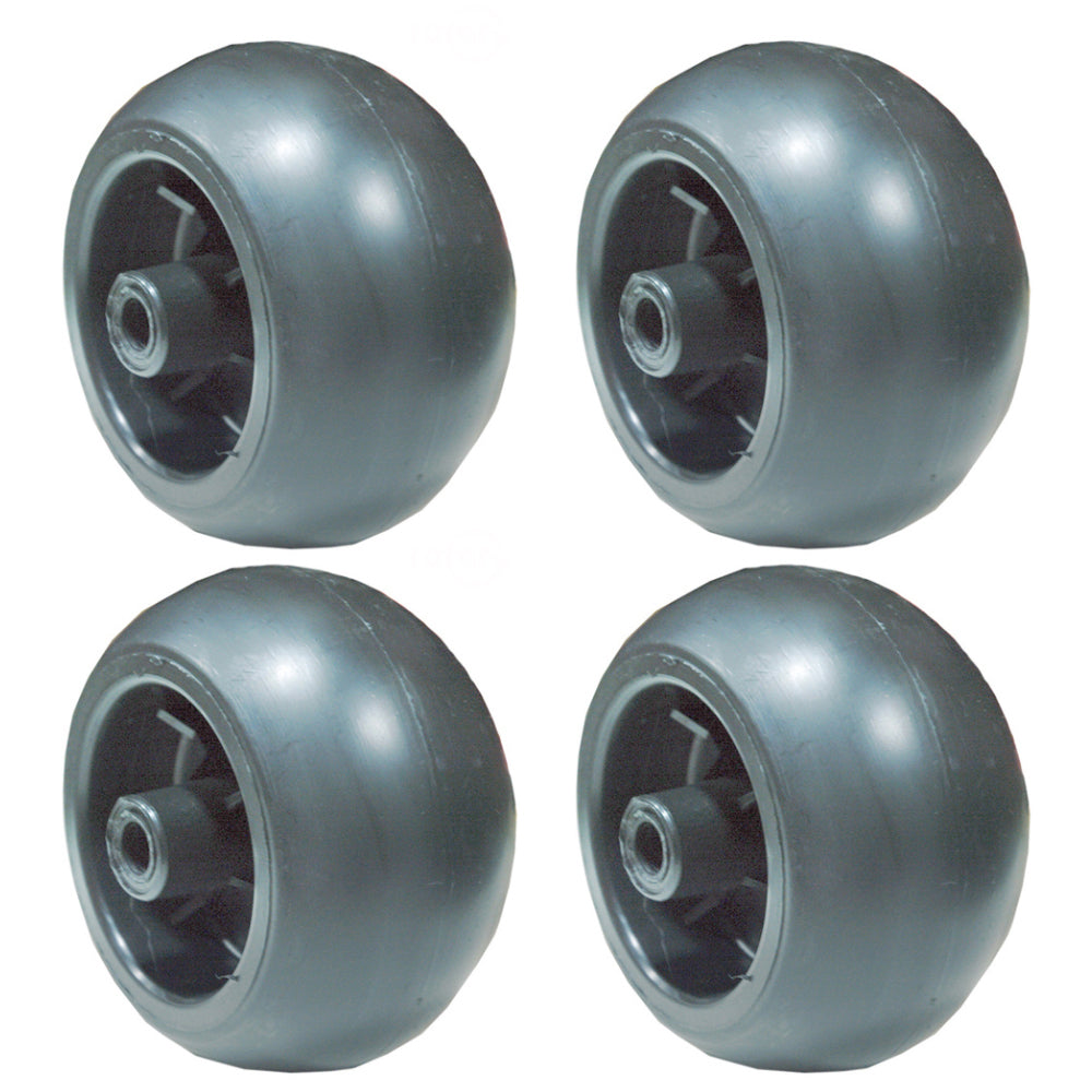 4 Pack Deck Wheel Kit Fits Gravely 92537 Fits BadBoy 022 5234 00 Fits John Deere