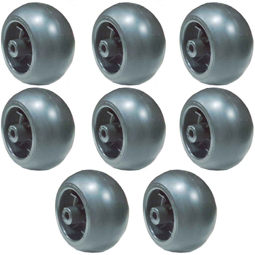 Eight (8) Deck Wheels Fits John Deere Z810 Z820 Z830 Z850 Z910 Z920 Z950 TCU1874