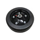 10"x 3.25" Solid Molded Ttire Finish Mower Wheel Fits 1/2" Axle