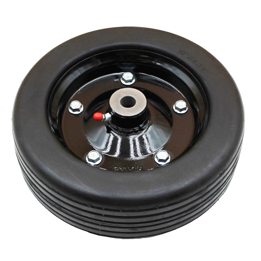 Replacement Finishing Mower Wheel 10" X 3.25" w/ 5/8" Axle Hole For Many Models