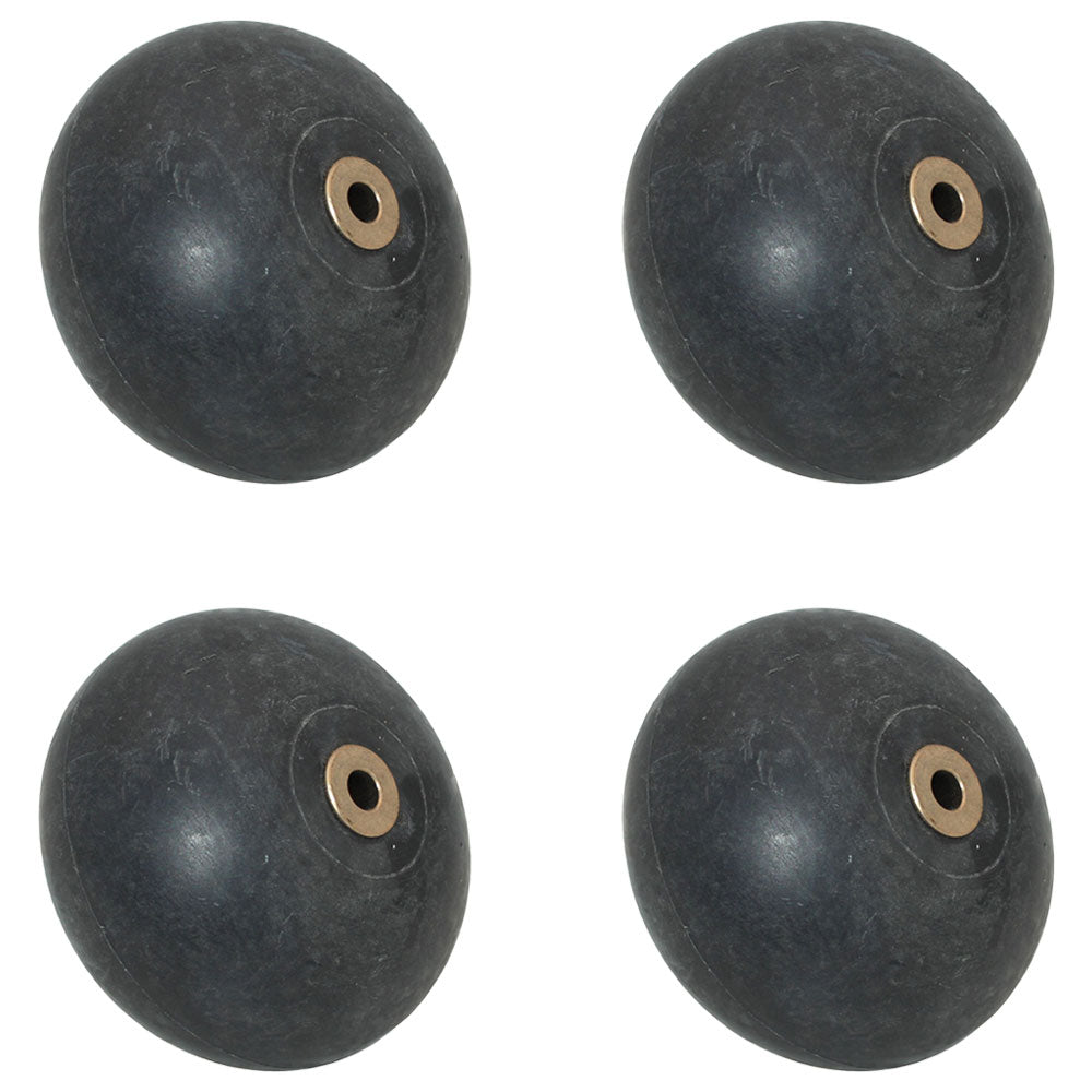 Qty 4: Anti-Scalp Wheel w/ Bushings Fits Scag Replaces 481632