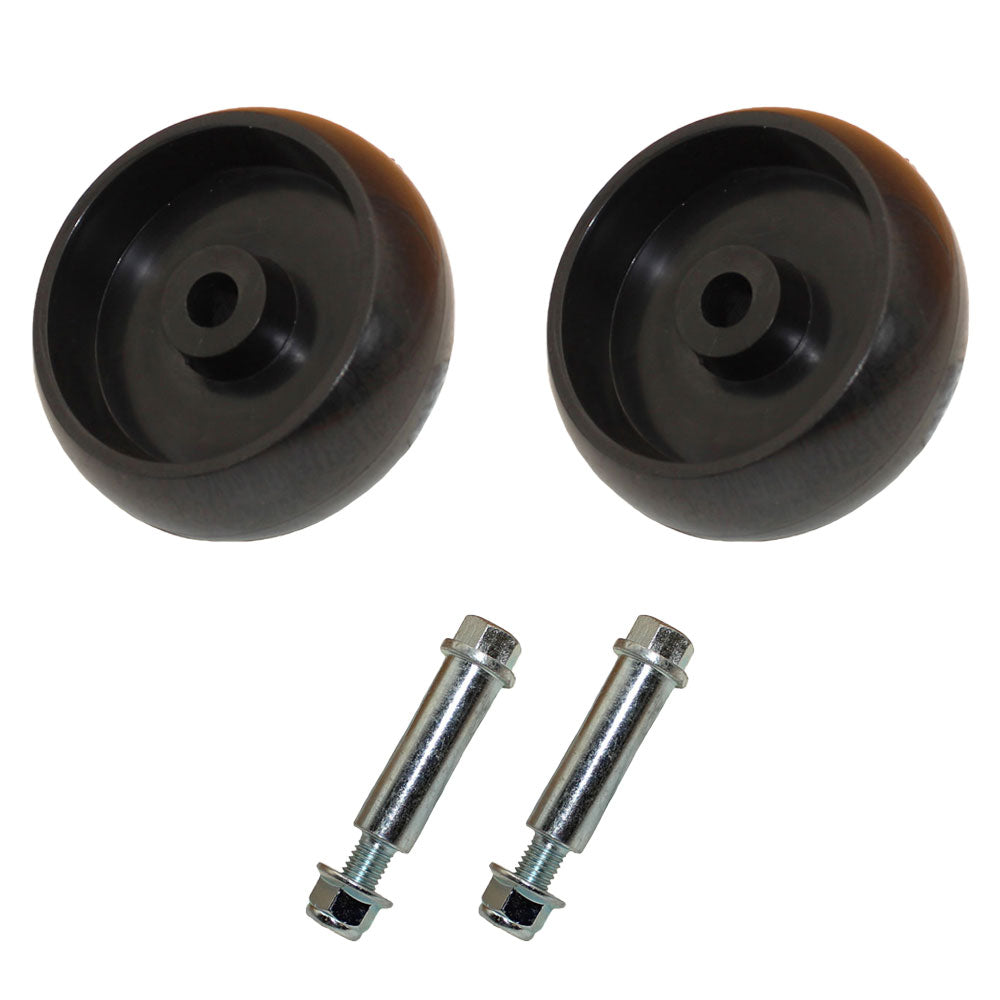 (2) New Replacement Deck Wheels W/ Bolts & Nuts Fits John Deere