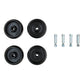 GX10168 Set of Four (4) Deck Wheels Bolts & Nuts Fits 14M7400 GX21012 GX10168