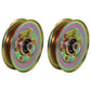 Set of (2) V-Idler Pulley 3/8"X 4-1/2" Fits AYP 48" Decks 2005-UP 189993