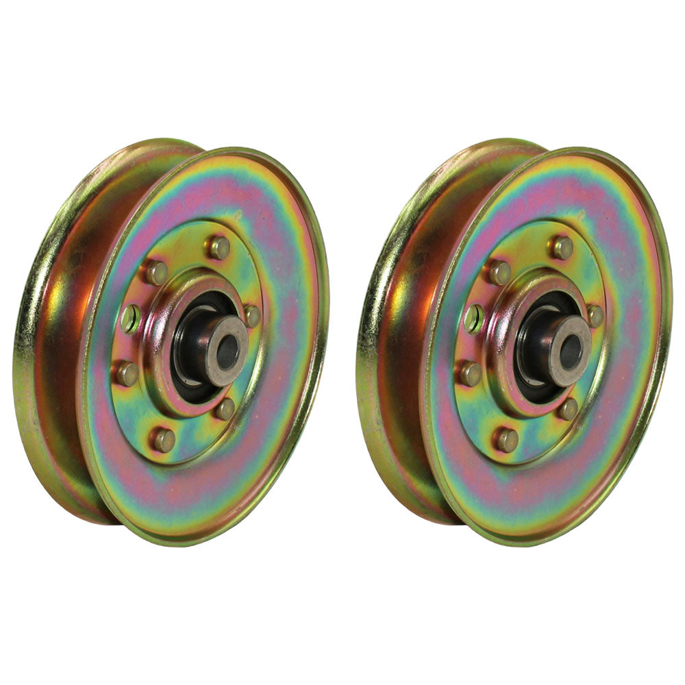 Set of (2) V-Idler Pulley 3/8"X 4-1/2" Fits AYP 48" Decks 2005-UP 189993