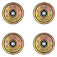 Qty 4: Flat Idler Pulley Fits Husqvarna Replaces 532175820