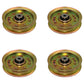 Qty 4: Flat Idler Pulley Fits Universal Products Replaces 107620