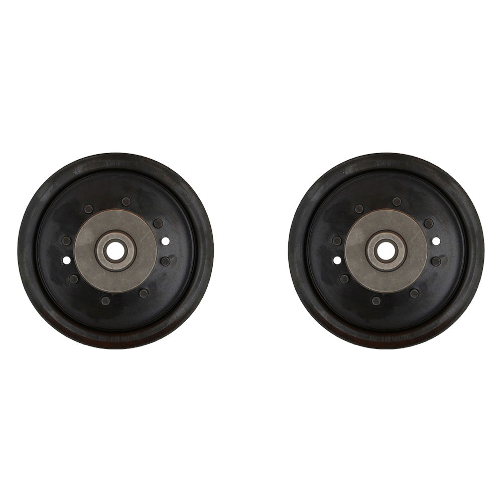 Qty 2: Flat Idler Pulley Fits Husqvarna Replaces 196104