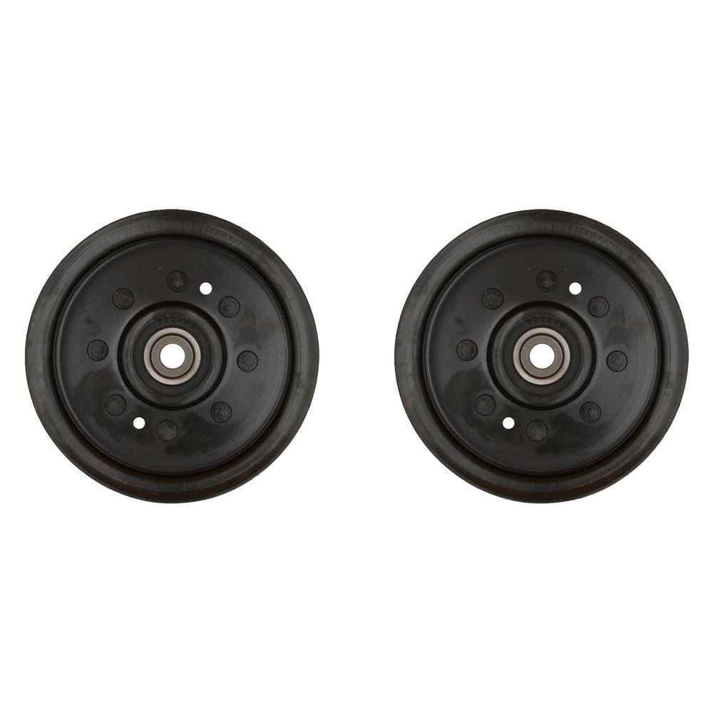 Qty 2: Flat Idler Pulley Fits Husqvarna Replaces 196104