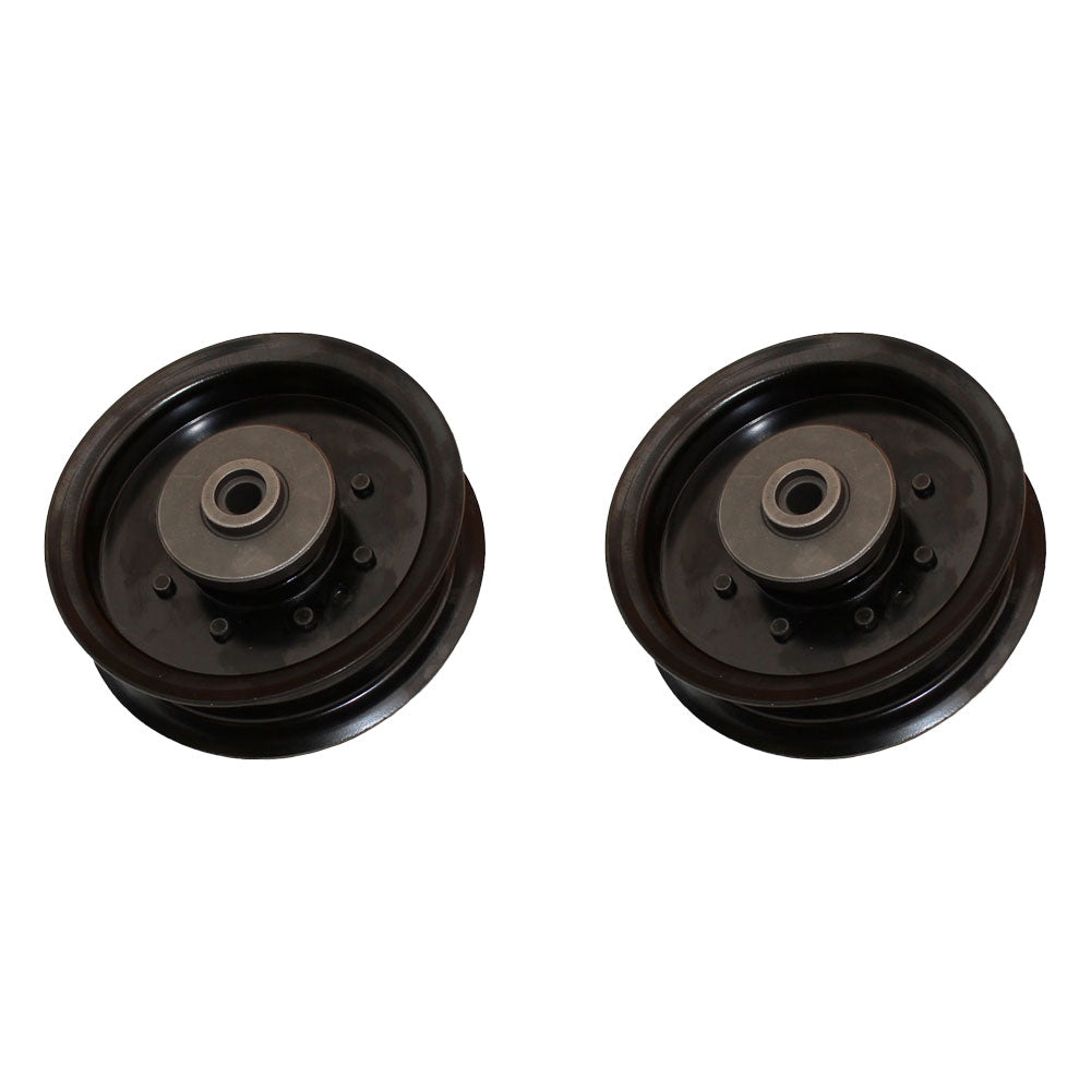Qty 2: Flat Idler Pulley Fits Poulan Replaces LAO78-0008_x2