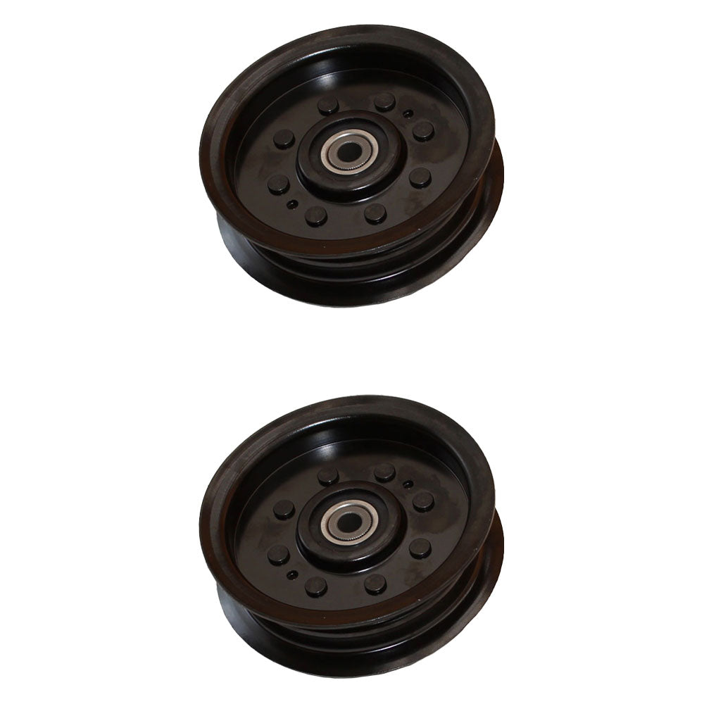 Qty 2: Flat Idler Pulley Fits Poulan Replaces LAO78-0008_x2