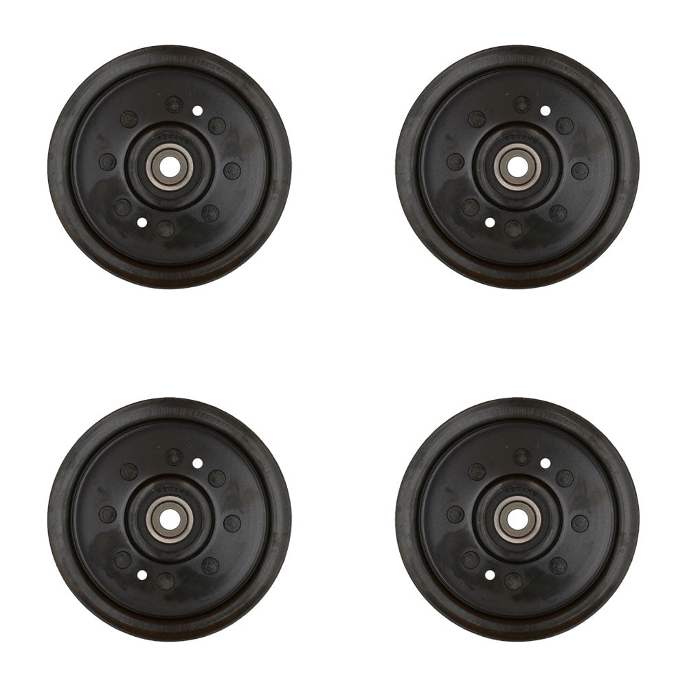 Qty 4: Flat Idler Pulley Fits Poulan Replaces LAO78-0008_x4