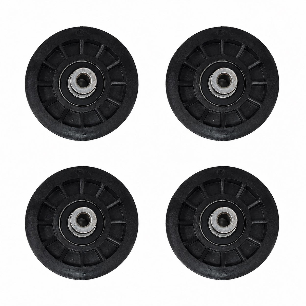 Qty. 4: Flat Idler Pulleys Fits Snapper Replaces 705080
