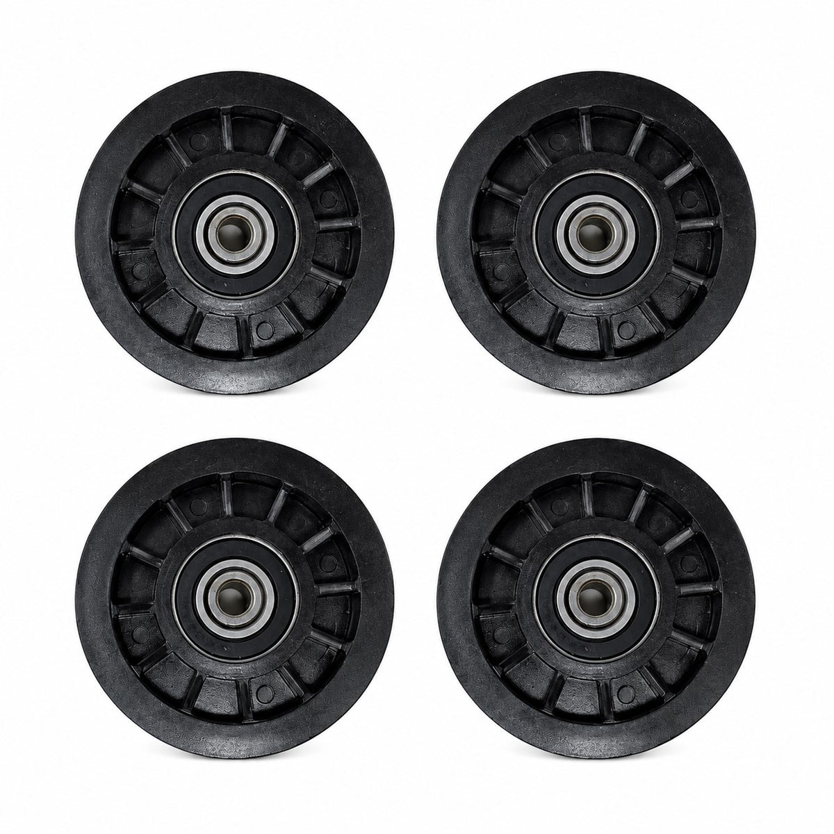 Qty. 4: Flat Idler Pulleys Fits Snapper Replaces 705080