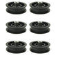 Qty 6: Flat Idler Pulley Fits AYP Replaces 194327