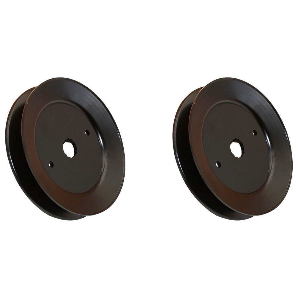 Qty 2: Steel Deck Pulley Fits Husqvarna Replaces 532129207