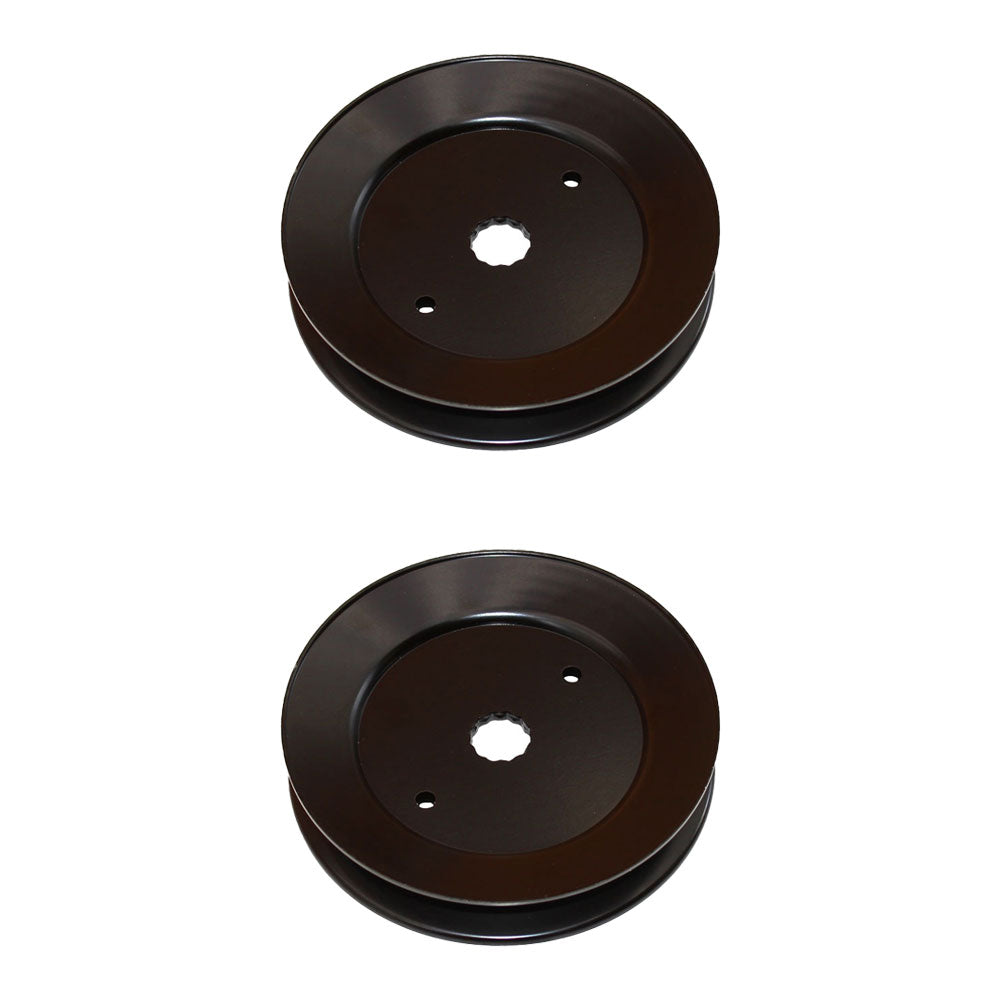 Qty 2: Steel Deck Pulley Fits Universal Products Replaces 7-05668