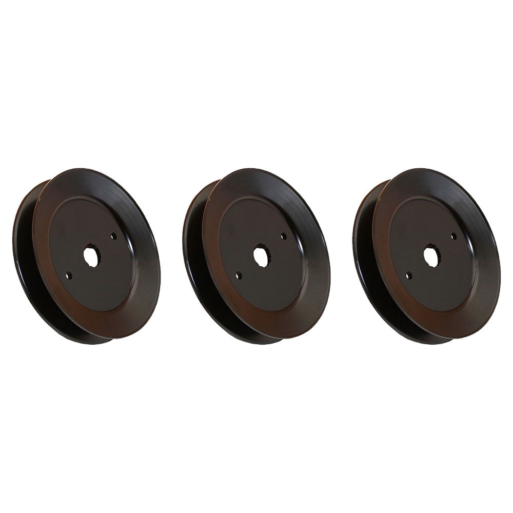 Qty 3: Steel Deck Pulley Fits Universal Products Replaces 7-05668